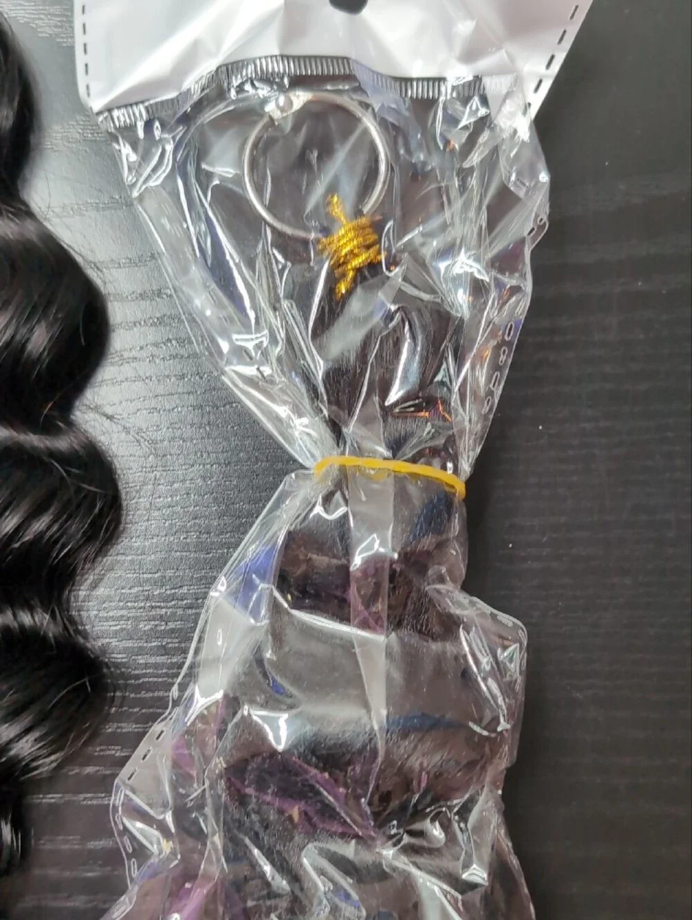 18 Inch 120 G 100 Strands Deep Wave Feather Crochet Human Hair 1B Natural Black